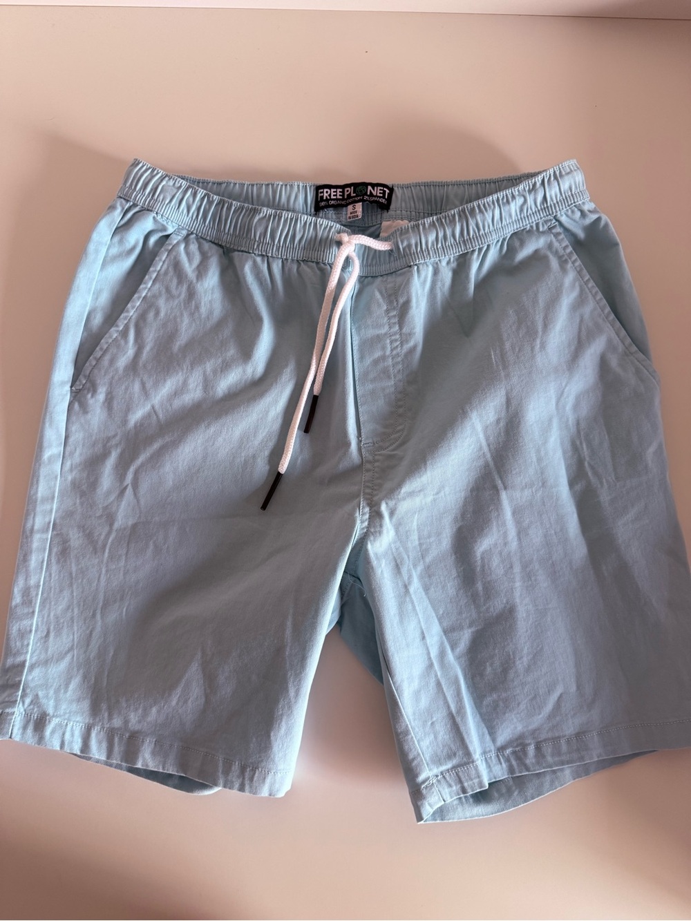 Free Planet Teal Drawstring Swim Shorts